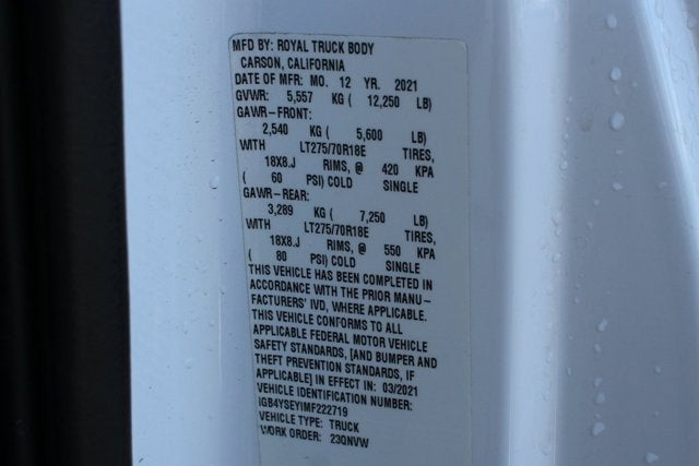 2021 Chevrolet Silverado 3500HD Work Truck