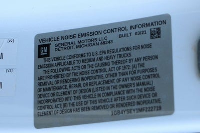 2021 Chevrolet Silverado 3500HD Work Truck