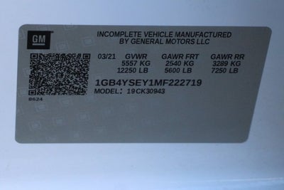 2021 Chevrolet Silverado 3500HD Work Truck