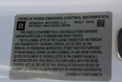 2021 Chevrolet Silverado 2500HD Work Truck