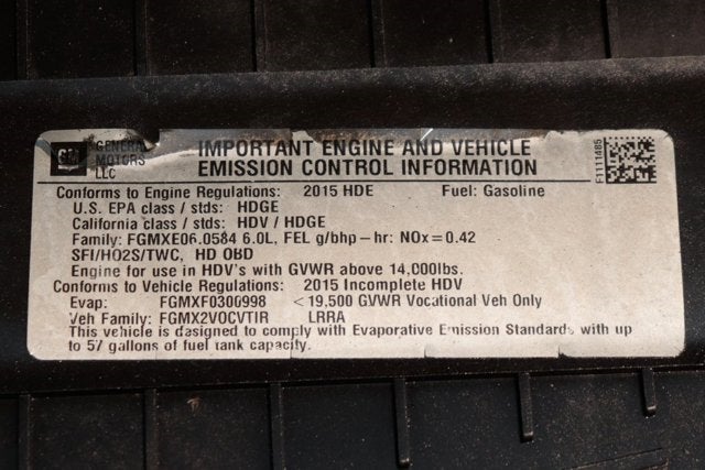 2015 Chevrolet Express 4500 Base