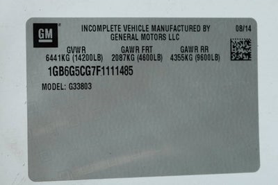 2015 Chevrolet Express 4500 Base