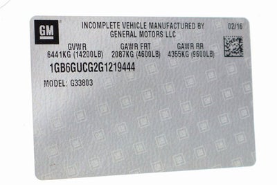 2016 Chevrolet Express 4500 Base