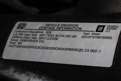 2019 Chevrolet Silverado 2500HD LTZ