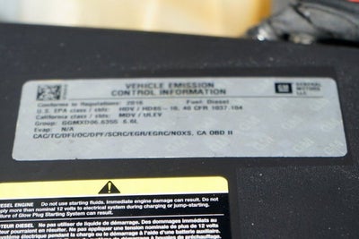 2016 Chevrolet Silverado 2500HD LTZ