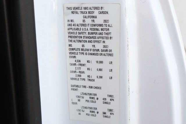 2023 Chevrolet Silverado 2500HD Work Truck