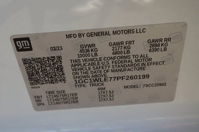 2023 Chevrolet Silverado 2500HD Work Truck