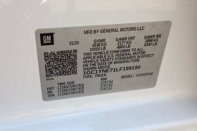 2020 Chevrolet Silverado 2500HD LT