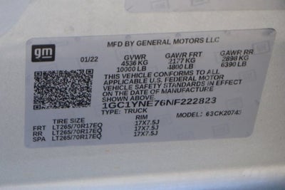 2022 Chevrolet Silverado 2500HD LT