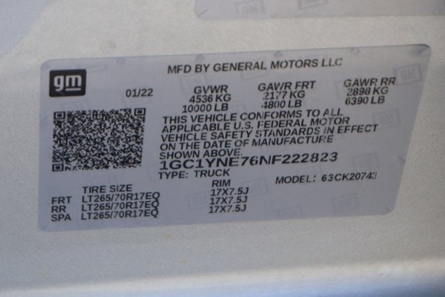 2022 Chevrolet Silverado 2500HD LT
