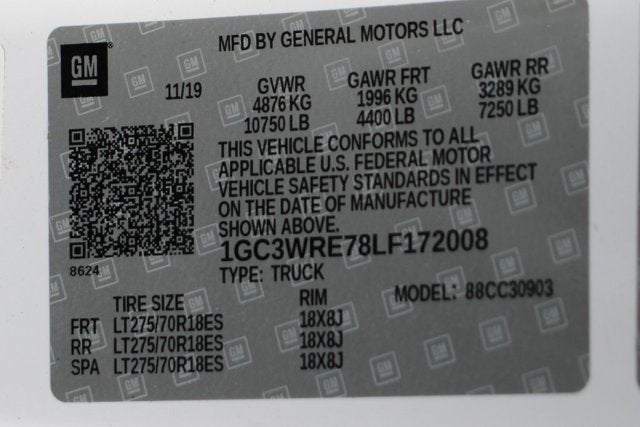 2020 Chevrolet Silverado 3500HD Work Truck