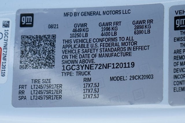 2022 Chevrolet Silverado 2500HD LT