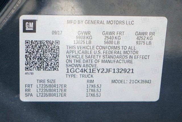 2018 Chevrolet Silverado 3500HD High Country