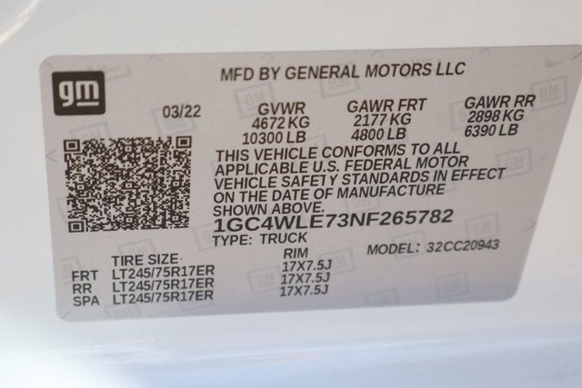 2022 Chevrolet Silverado 2500HD Work Truck