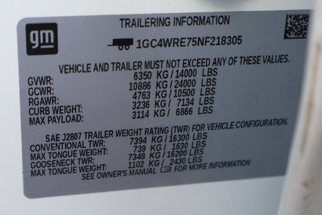 2022 Chevrolet Silverado 3500HD Work Truck