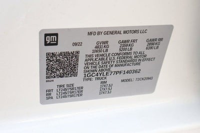 2023 Chevrolet Silverado 2500HD Work Truck