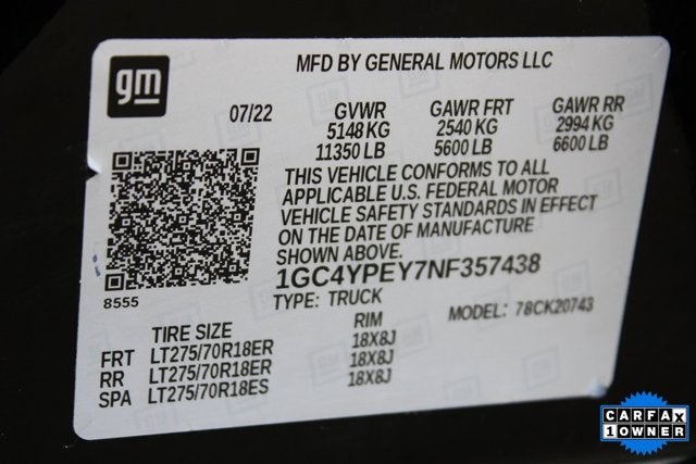 2022 Chevrolet Silverado 2500HD LTZ