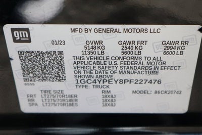 2023 Chevrolet Silverado 2500HD LTZ