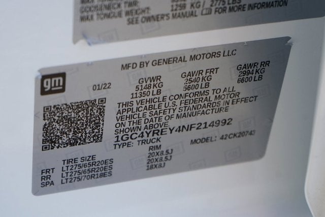 2022 Chevrolet Silverado 2500HD High Country