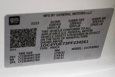 2023 Chevrolet Silverado 3500HD LTZ