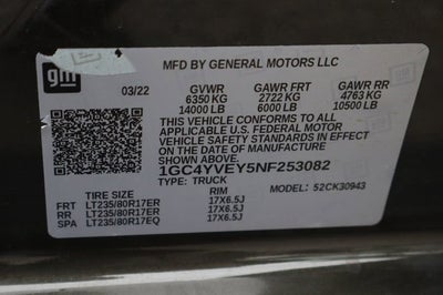 2022 Chevrolet Silverado 3500HD High Country