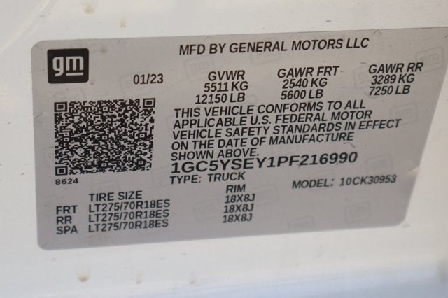 2023 Chevrolet Silverado 3500HD Work Truck