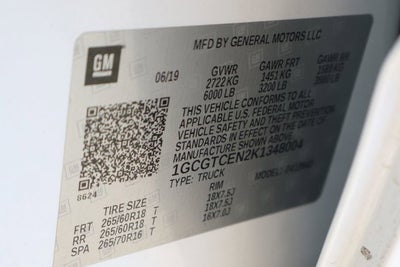 2019 Chevrolet Colorado LT