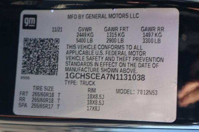 2022 Chevrolet Colorado LT