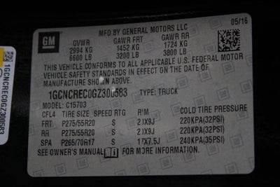 2016 Chevrolet Silverado 1500 LT