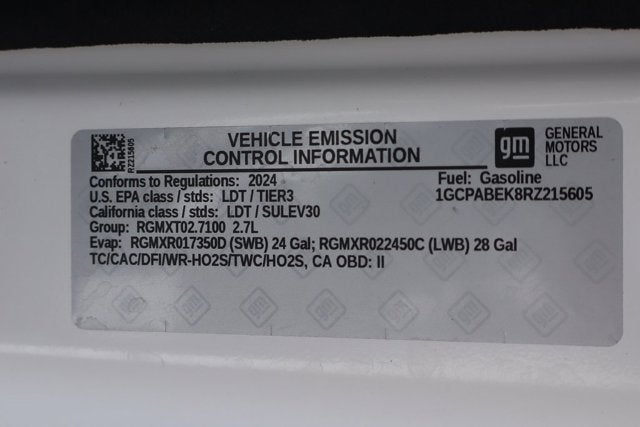 2024 Chevrolet Silverado 1500 Custom