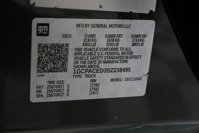 2025 Chevrolet Silverado 1500 LT