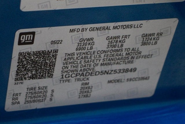 2022 Chevrolet Silverado 1500 RST