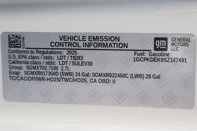2025 Chevrolet Silverado 1500 LT