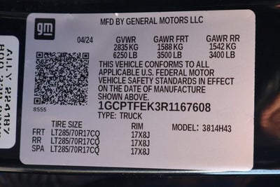 2024 Chevrolet Colorado ZR2