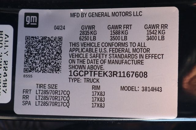 2024 Chevrolet Colorado ZR2