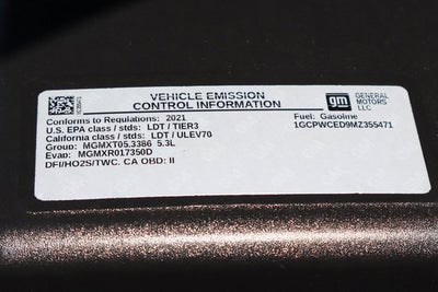 2021 Chevrolet Silverado 1500 LT