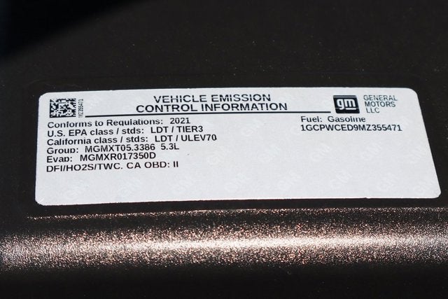 2021 Chevrolet Silverado 1500 LT