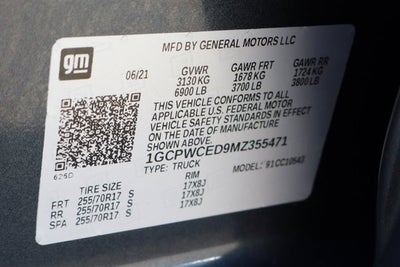 2021 Chevrolet Silverado 1500 LT