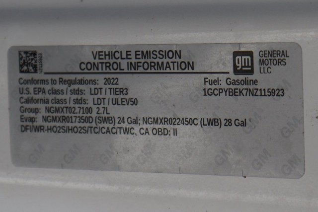 2022 Chevrolet Silverado 1500 LTD Custom