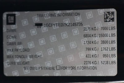 2019 Chevrolet Silverado 1500 LT Trail Boss