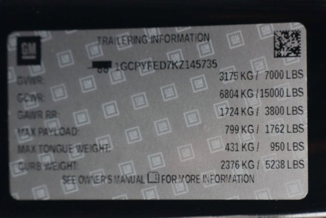 2019 Chevrolet Silverado 1500 LT Trail Boss