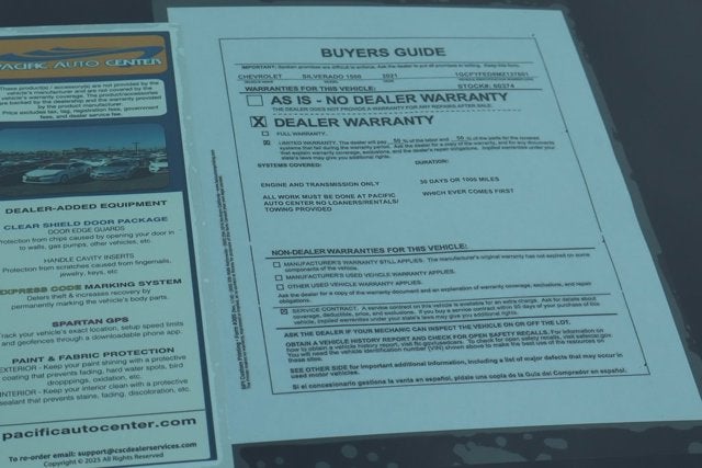 2021 Chevrolet Silverado 1500 LT Trail Boss