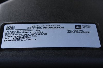 2021 Chevrolet Silverado 1500 LT Trail Boss