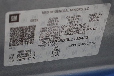 2020 Chevrolet Silverado 1500 LT