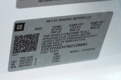 2021 Chevrolet Silverado 1500 WT