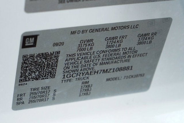 2021 Chevrolet Silverado 1500 WT