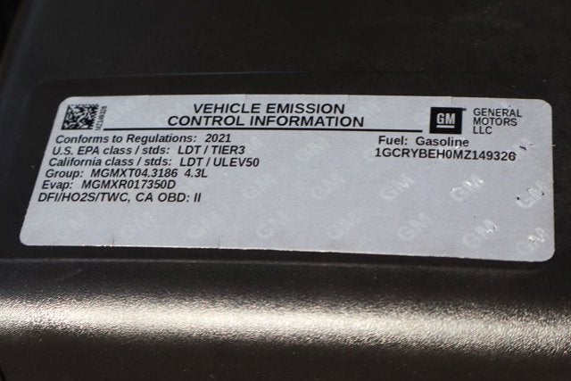 2021 Chevrolet Silverado 1500 Custom