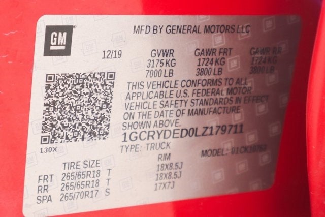 2020 Chevrolet Silverado 1500 LT