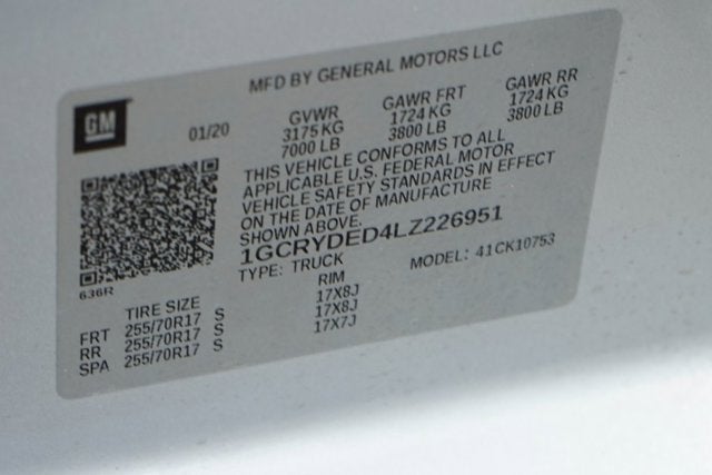 2020 Chevrolet Silverado 1500 LT