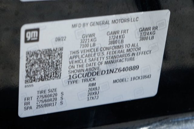 2022 Chevrolet Silverado 1500 LT